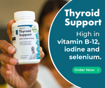 Thyroid Support - High in vitamin B-12 iodine and selenium